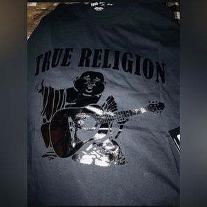 True Religion Pitch Black Crew Neck T shirt Men’s XXXL-NWT